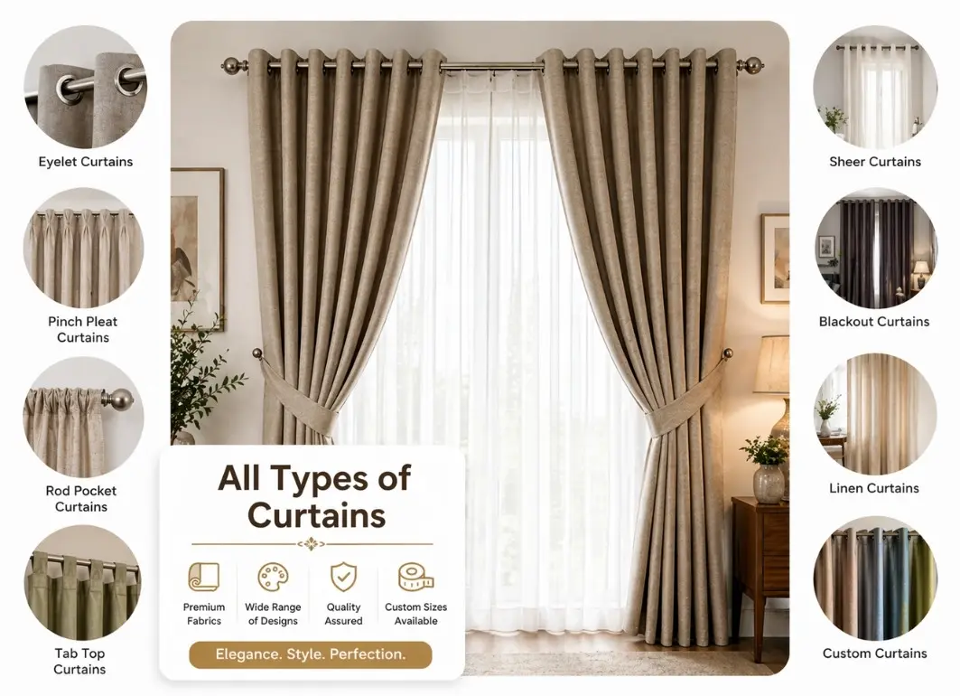 All Types of Curtains